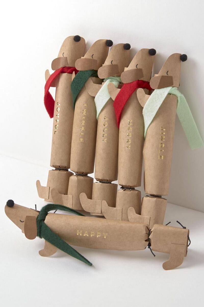 Meri Meri dachshund crackers