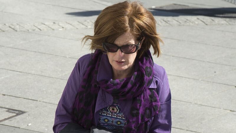 Mary Lowry pictured outside  court. Photograph: Dave Meehan/The Irish Times