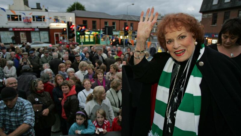 24/09/2010 Maureen O’Hara in Ranelagh, Dublin  in 2010 when she formally opened the Ranelagh Arts Festival. Photograph: Frank Miller/The Irish Times