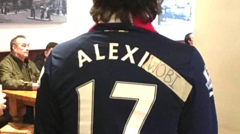 An Arsenal fan gets creative after Alexis Sanchez’s move to Manchester United.