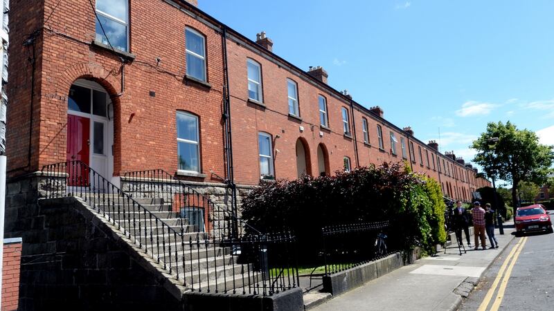 Rachid Redouane used the end of terrace house, 30, Grosvenor Square in Rathmines as an addressin Ireland . Photograph: Cyril Byrne/The Irish Times