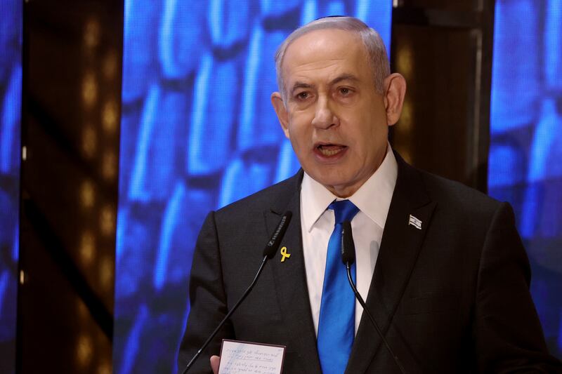 Israeli prime minister Binyamin Netanyahu is under increasing pressure. Photograph: Gil Cohen-Magen/AFP