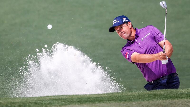Pádraig Harrington is back at Augusta to play the Masters for the first time since 2015. Photograph: Tannen Maury/EPA