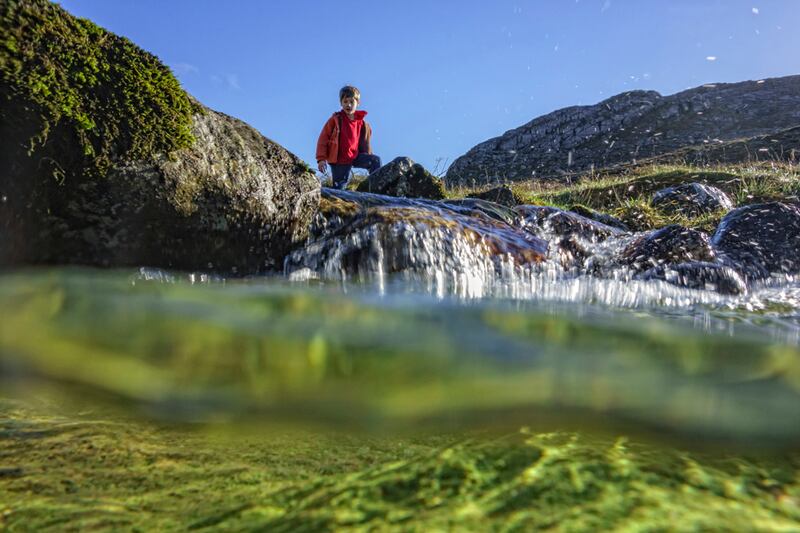 Caher River, the Burren. Photograph: Carsten Krieger/Burren Ecotourism Network