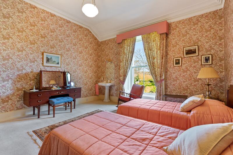 The property has five bedrooms