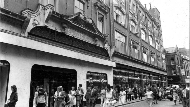 The  facade of Switzer’s in Dublin in 1983. Photograph: Paddy Whelan/The Irish Times