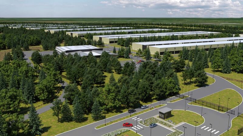 The 500-acre site for the proposed Apple development is in a Coillte forest at Derrydonnell, a rural area three miles outside Athenry.