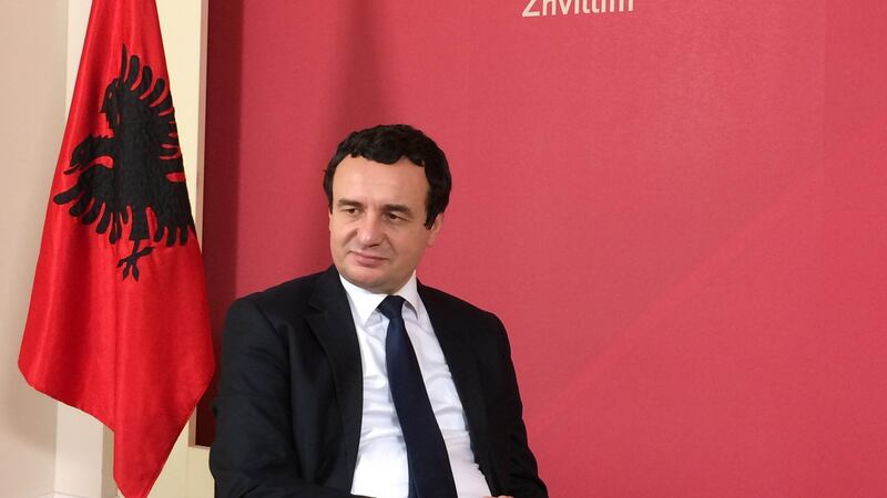 Albin Kurti, leader of the main Kosovo opposition party Vetevendosje. “In the Serbian time we were in prison, in Unmik’s time we were in hospital, and now we have one foot in hospital and one in school”