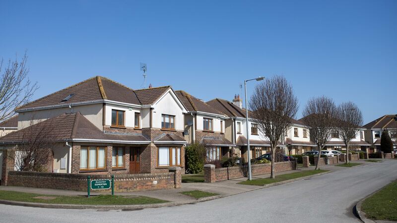 Houses in Somerton, Donabate. Photograph:  Tom Honan