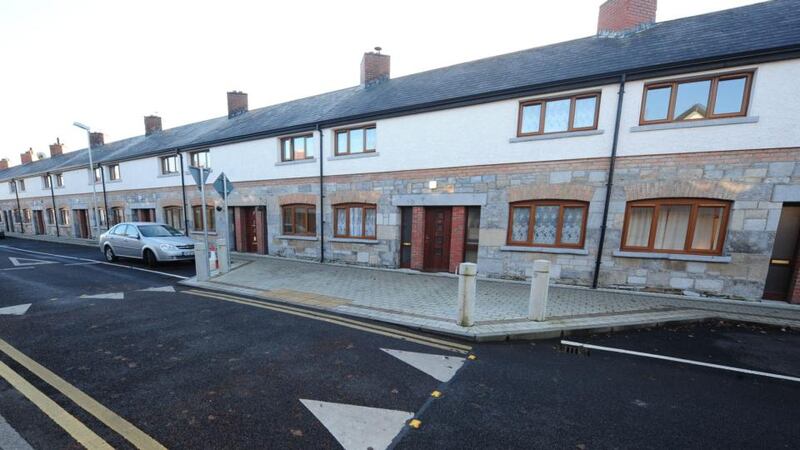 After regeneration: St Michael’s Road, Longford.