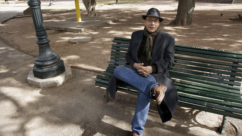 Mexican writer Yuri Herrera’s The Transmigration of Bodies is set in Mexico and has a peculiar fascination with dead bodies, the victims of an ongoing feud between two crime families. Photograph:   Panta Astiazaran/AFP/Getty Images