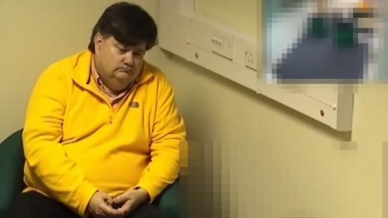 Crown Prosecution Service screengrab from the video of the interview in January 2016 of Carl Beech, who has been convicted of 12 counts of perverting the course of justice and one of fraud at Newcastle Crown Court. Photograph: CPS/PA Wire