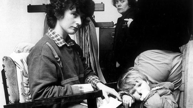 Joanne Hayes and her daughter Yvonne: the tribunal repeatedly castigated her and her family, branding them liars. Photograph: Michael Mac Sweeney/Provision