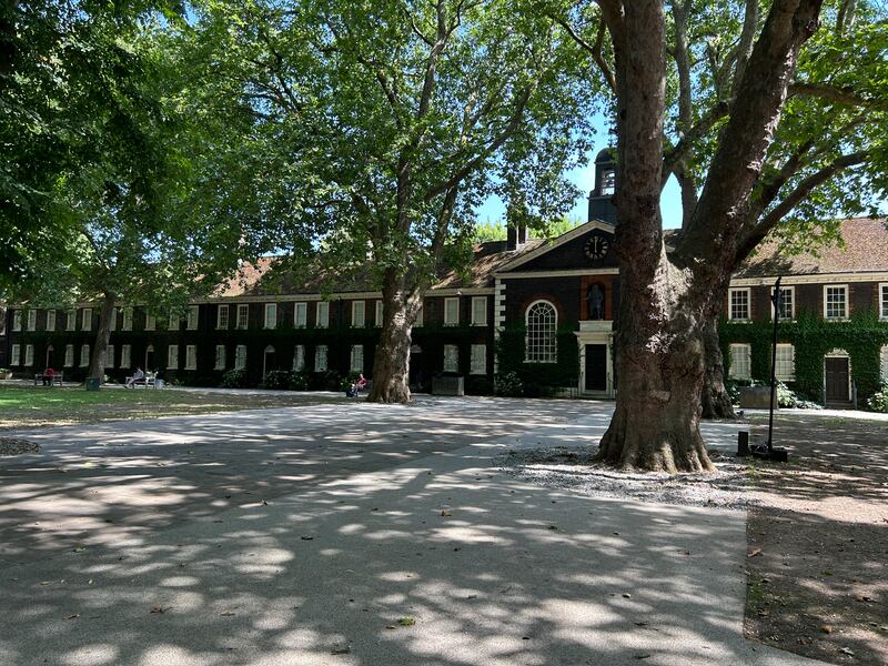 The 1714 Geffrye Almshouses, the former Geffrye Museum, which now houses London's Museum of the Home