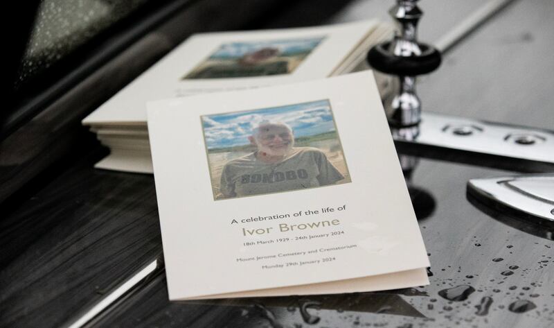 Among those in attendance were President Michael D Higgins. Photograph: Gareth Chaney/Collins
