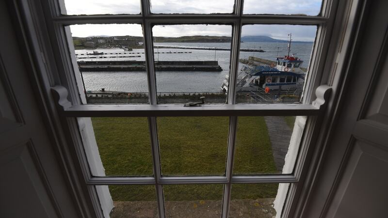 Views from The Manor House on Rathlin Island.  Photograph: Colm Lenaghan/Pacemaker Press