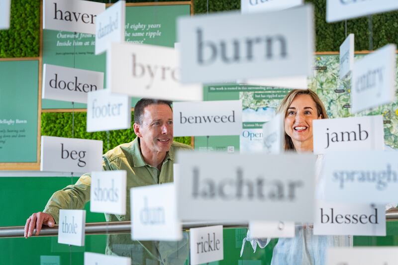 Engage with interactive displays, audiovisual presentations and handsets containing Seamus himself reading his poetry