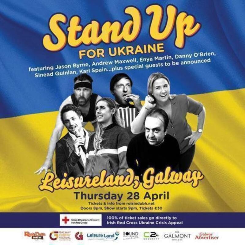 A bunch of Irish comedians have decided to come together and raise funds to help the people of Ukraine