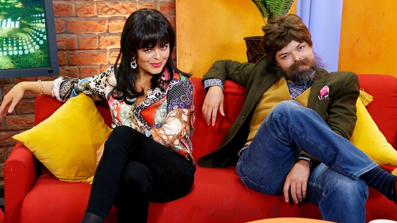 Doireann Garrihy as Maura and Dáithí on The Doireann Project