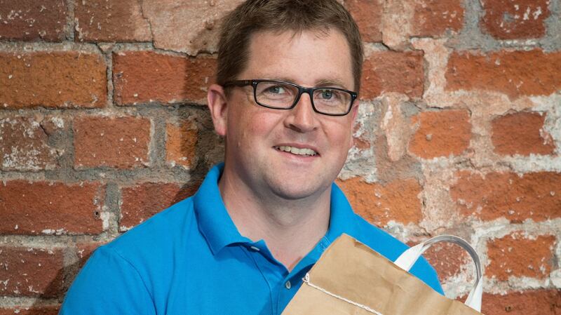 Colin O’Loan of the Irish Artisan Charcoal Company. Photograph: Martina Regan Photography