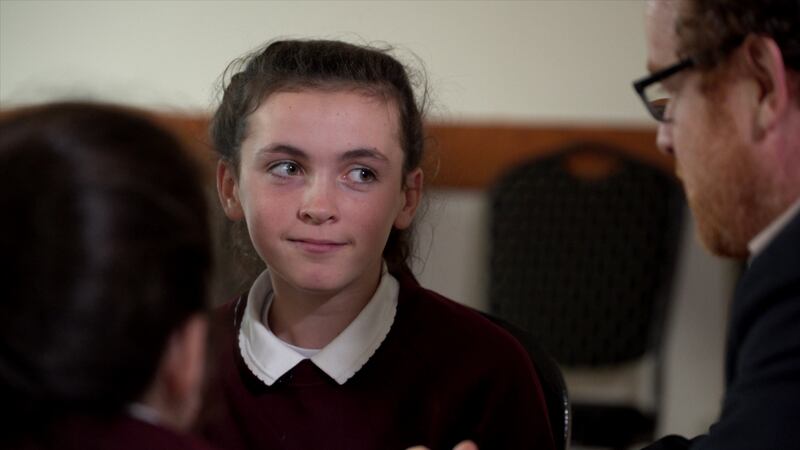 Aimee-Lee Caraher (11): I sleep in Northern Ireland but my livingroom would be in the Republic of Ireland