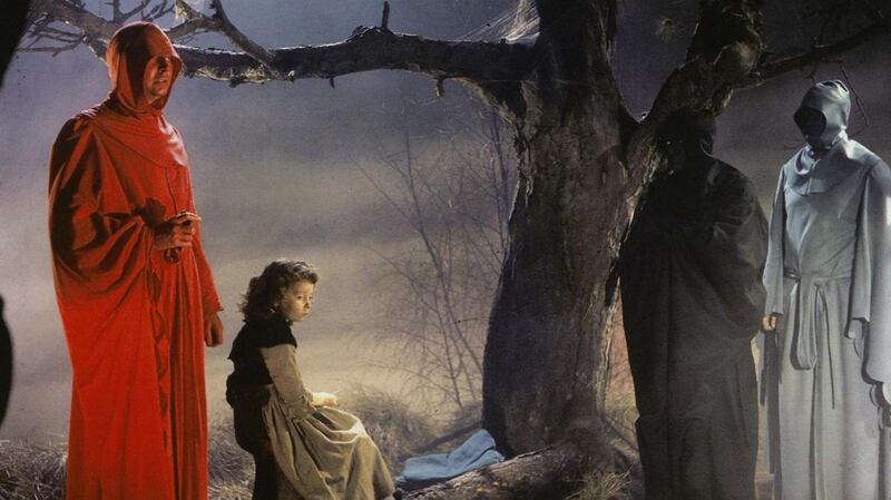 The Prince Prospero character, the callous anti-hero, is depicted as a proud satanist, one that is counterpointed by the film’s virtuous young lovers.