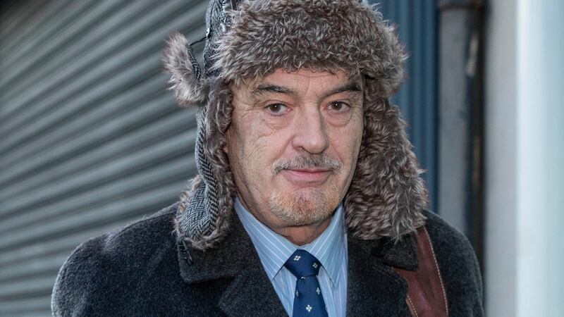 Ian Bailey (62) leaving the High Court on Monday. Photograph: Collins Courts