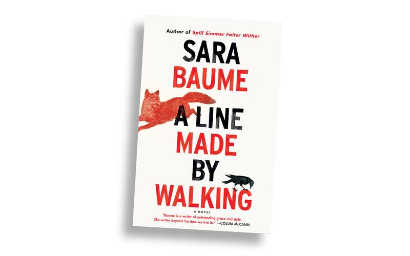 100 best Irish books of the 21st century - A Line Made By Walking by Sara Baume