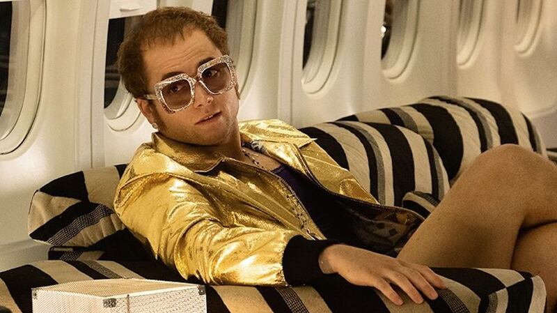 Taron Egerton as Elton John. Photograph: Paramount Pictures