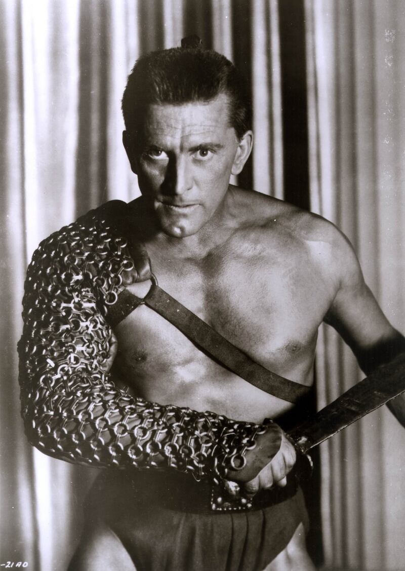 Kirk Douglas in ‘Spartacus’. Photograph:  HO/AFP via Getty