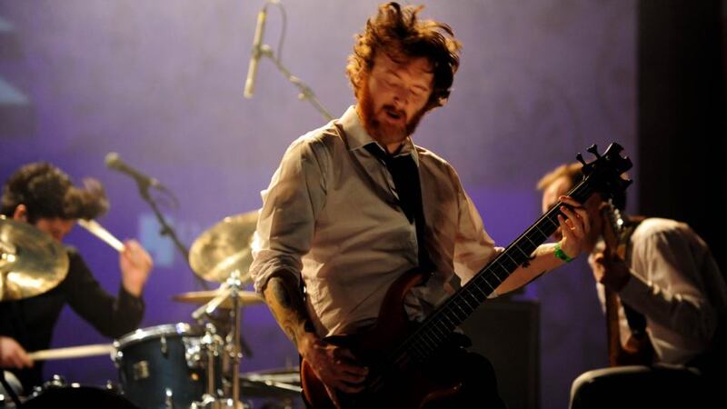 And So I Watch You from Afar at the Choice Music Awards in the Olympia Theatre, Dublin, in 2012. Photograph: Aidan Crawley