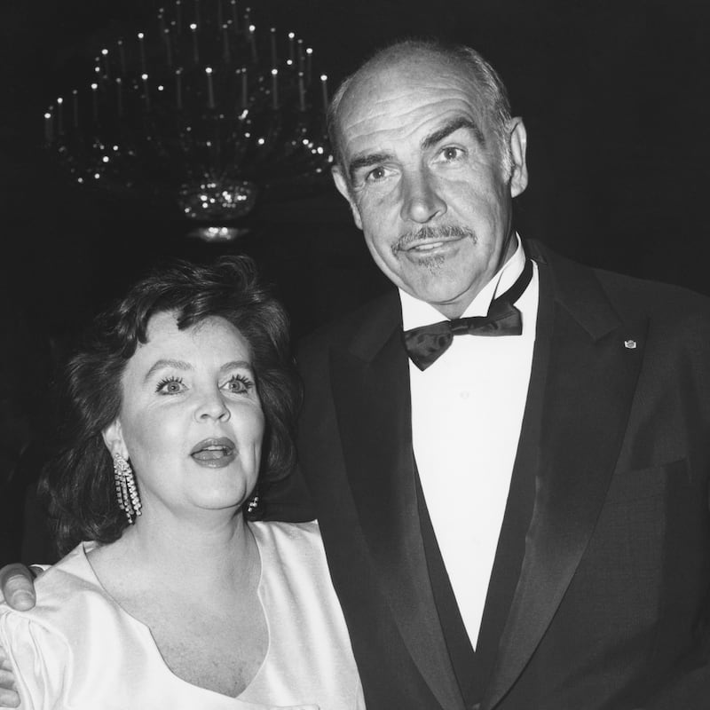 Pauline Collins with Sean Connery at the Academy Awards ceremony in 1990. Photograph: Doug McKenzie/BAFTA via Getty