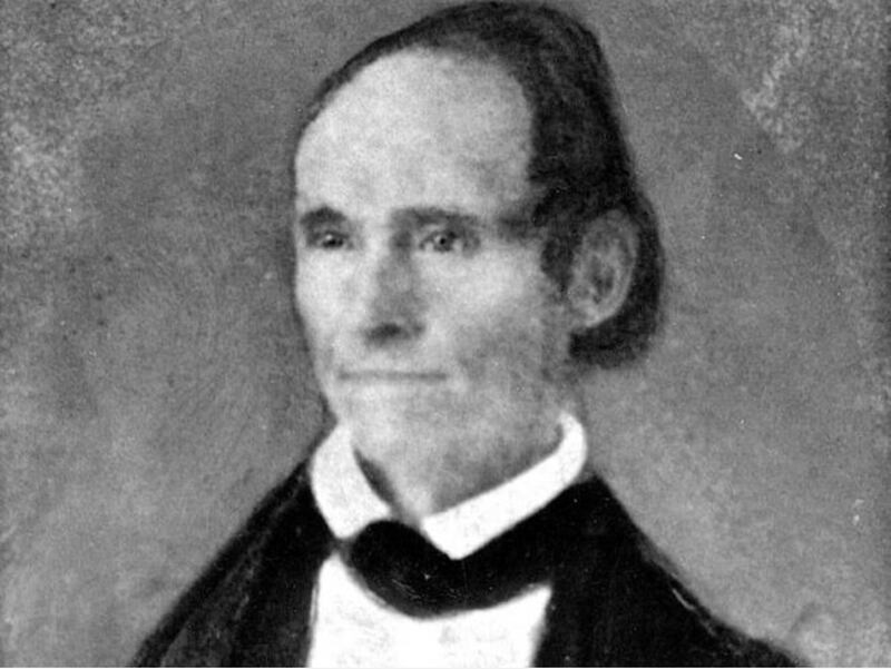 Portrait of Pierce Butler's agent Roswell King. Courtesy of Georgia Archives, Vanishing Georgia collection