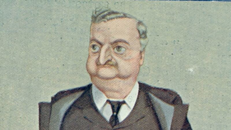 John Edward Redmond, champion of Home Rule, he became chairman of the Nationalist party in 1900. After cartoon by Spy from ‘Vanity Fair’, London, 1904. Photograph: Photograph: via Getty Images