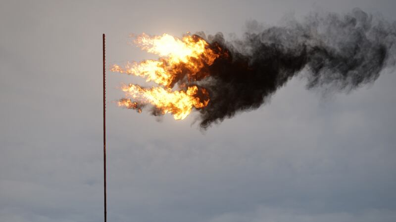 John Gerrard’s  new work Flare [Oceania] at Galway Docks as part of Galway International Arts Festival.