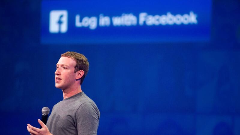 Facebook chief executive  Mark Zuckerberg speaks at a  summit in San Francisco, California. Photograph: Josh Edelson/AFP/Getty Images