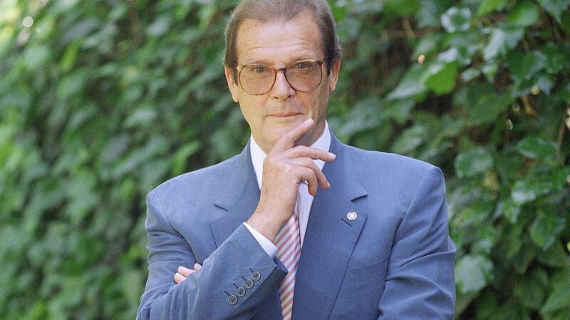 Actor Roger Moore, who died in May. Photograph: Chris Pizzello/AP