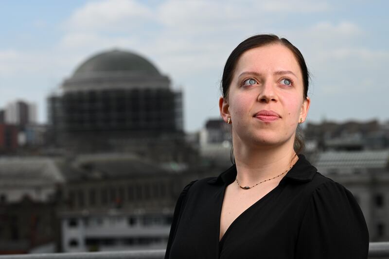 Legal executive Joanna Siewierska at the Capel Building, Dublin. Photograph: Bryan Meade