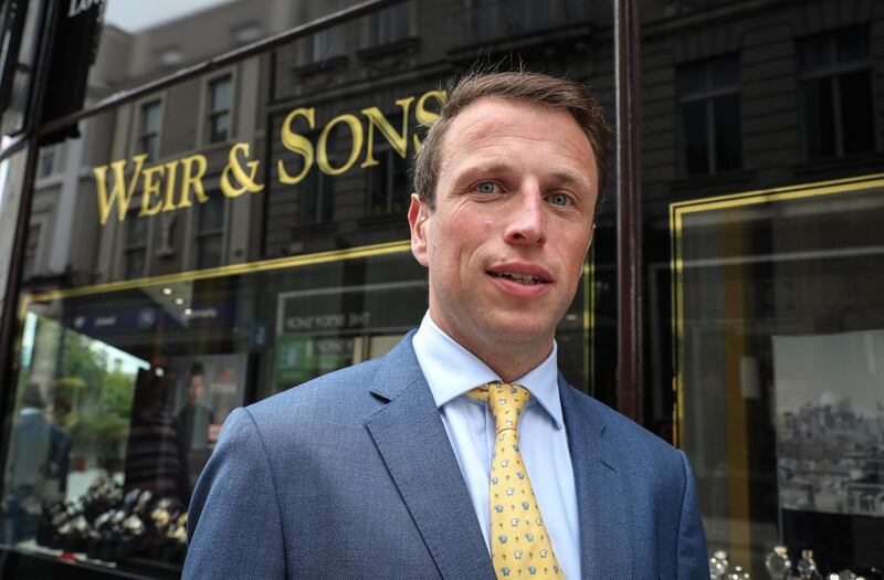 Dundrum has been a good place for Weir & Sons says director Chris Andrews. Photograph: Crispin Rodwell/The Irish Times