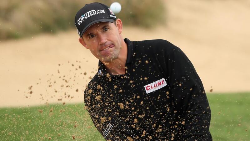 Pádraig Harrington  in action at the BMW Masters at Lake Malaren Golf Club last month  in Shanghai, China. Photograph: Andrew Redington/Getty Images.
