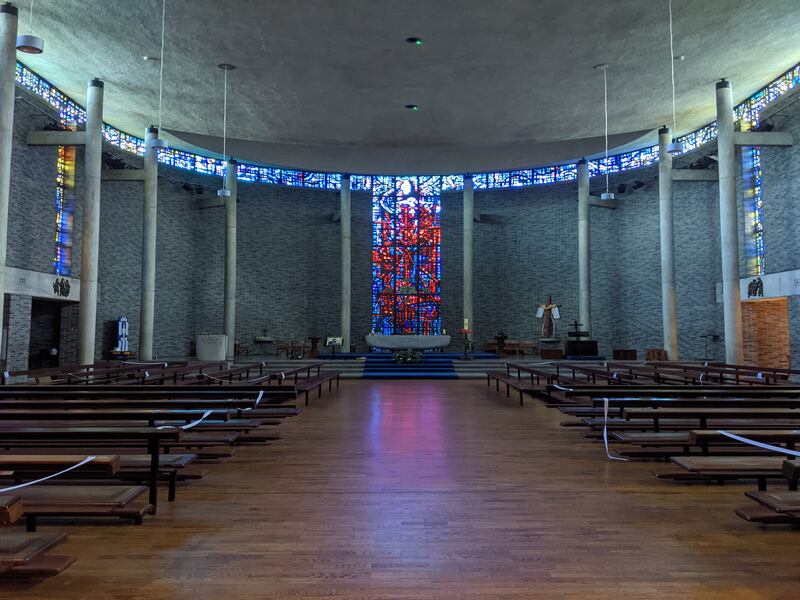 St Patrick’s College: the chapel designed by Andy Devane. Photograph: Rebecca O'Neill