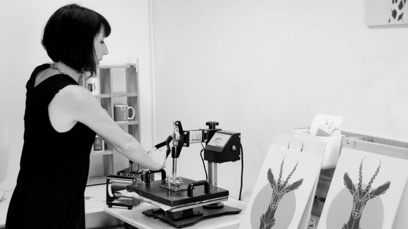 Aoife Hanrahan, founder of stencilize.ie.