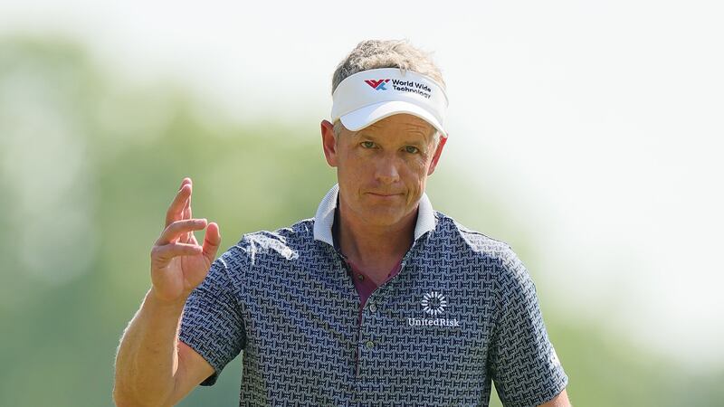 England's Luke Donald at the PGA Championship at Quail Hollow in Charlotte, North Carolina on May 15th. Photograph: Alex Slitz/Getty Images