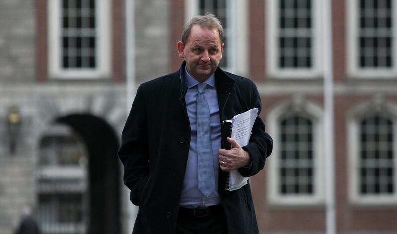 Maurice McCabe at the Disclosures Tribunal in Dublin Castle. Photograph: Gareth Chaney Collins