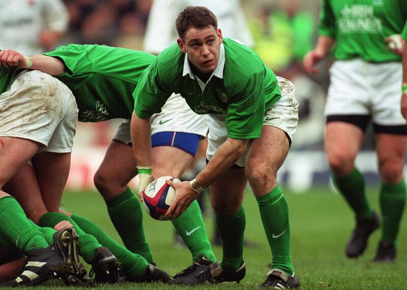 Tom Tierney won eight caps for Ireland, including four appearances at the 1999 Rugby World Cup
