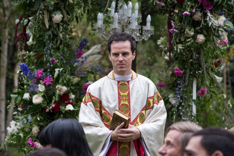 Fleabag: Andrew Scott in the final episode. Photograph: Luke Varley/Two Brothers/BBC