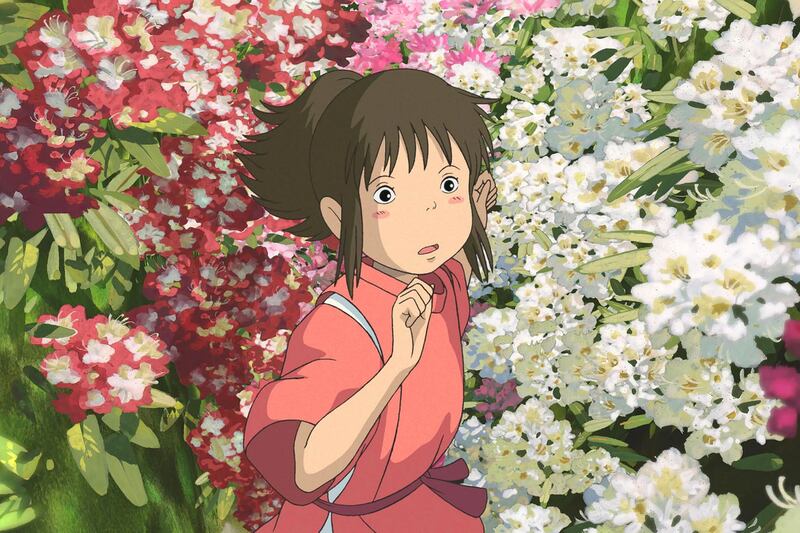 Spirited Away, directed by Hayao Miyazaki.