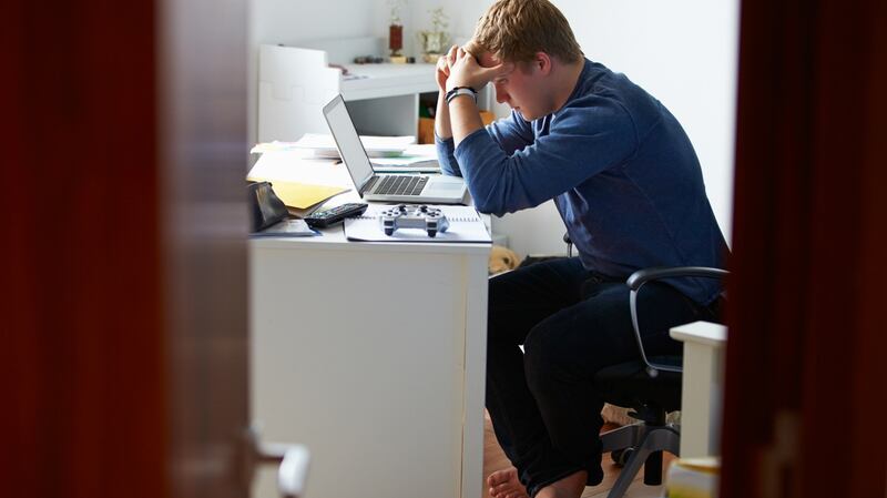 Demand for mental health support has jumped in third level as students struggle with isolation. File photograph: Getty