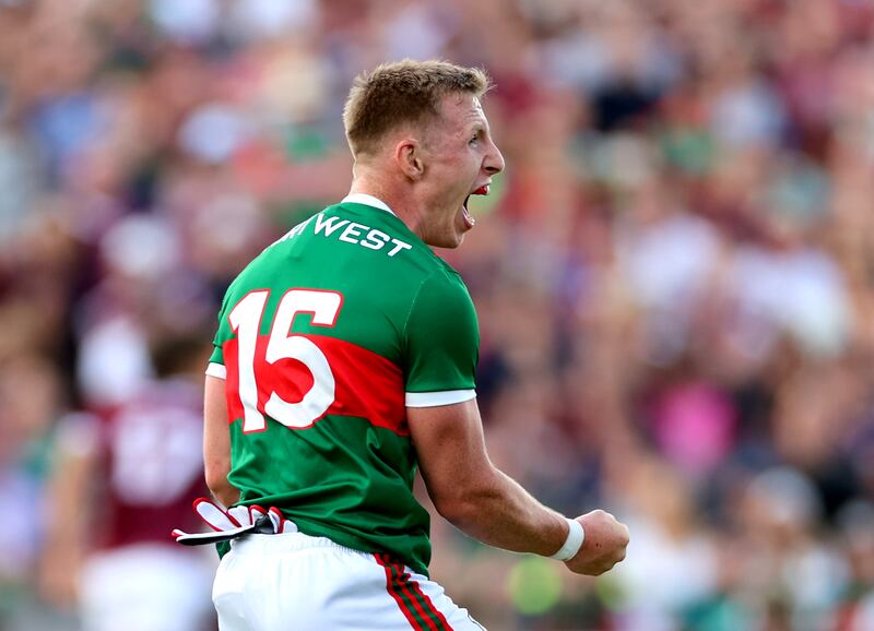 Ryan O’Donoghue is Mayo’s go-to man in attack. Photograph: James Crombie/Inpho