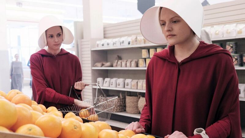The Handmaid’s Tale: “I’ve seen women dressed up as handmaids in Ireland.” Photograph: George Kraychyk/Hulu